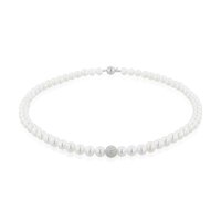Luna-Pearls - 218.0252 - Collier - Dames - 925 zilver -...