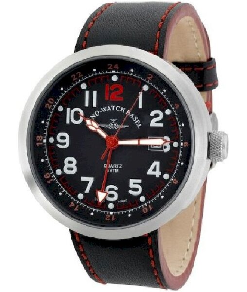 Zeno Watch Basel Herenhorloge B554Q-GMT-a17