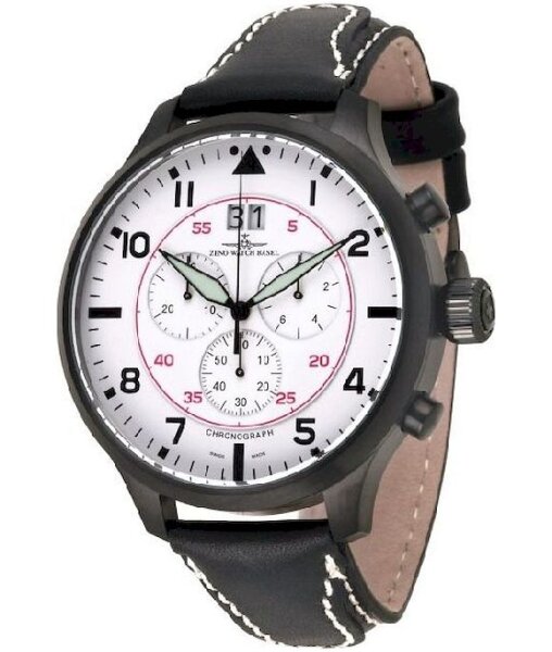 Zeno Watch Basel Herenhorloge 6221N-8040Q-bk-a2